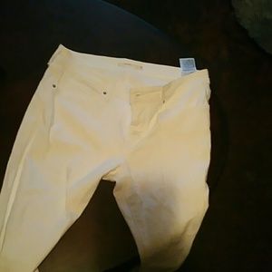White jeans